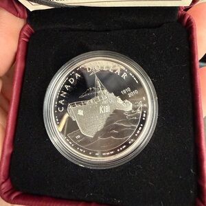 2010 Proof Silver Canada Dollar Coin Royal Canadian Mint